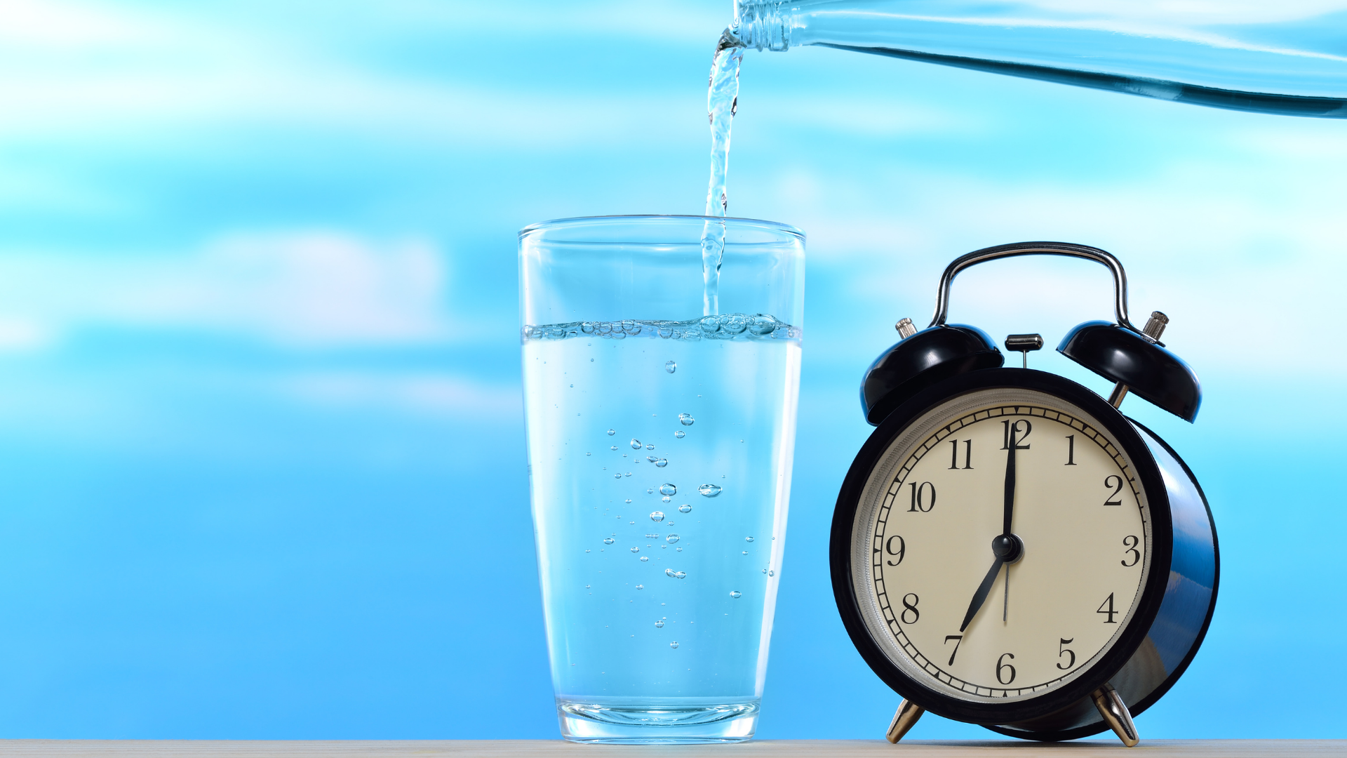 Blog Image_Clock with water cup
